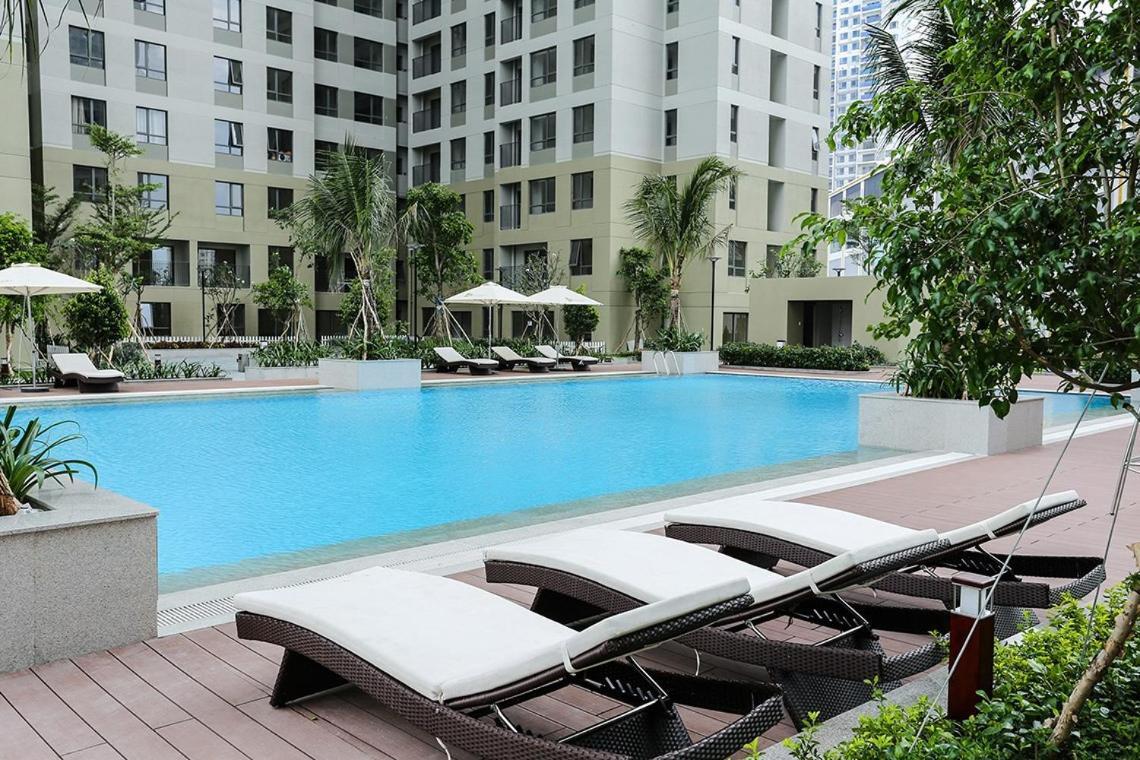 הו צ'י מין סיטי Cozy 2 Bedrooms Condo In T1 Masteri Thao Dien, Fully Furnished With Full Amenities מראה חיצוני תמונה