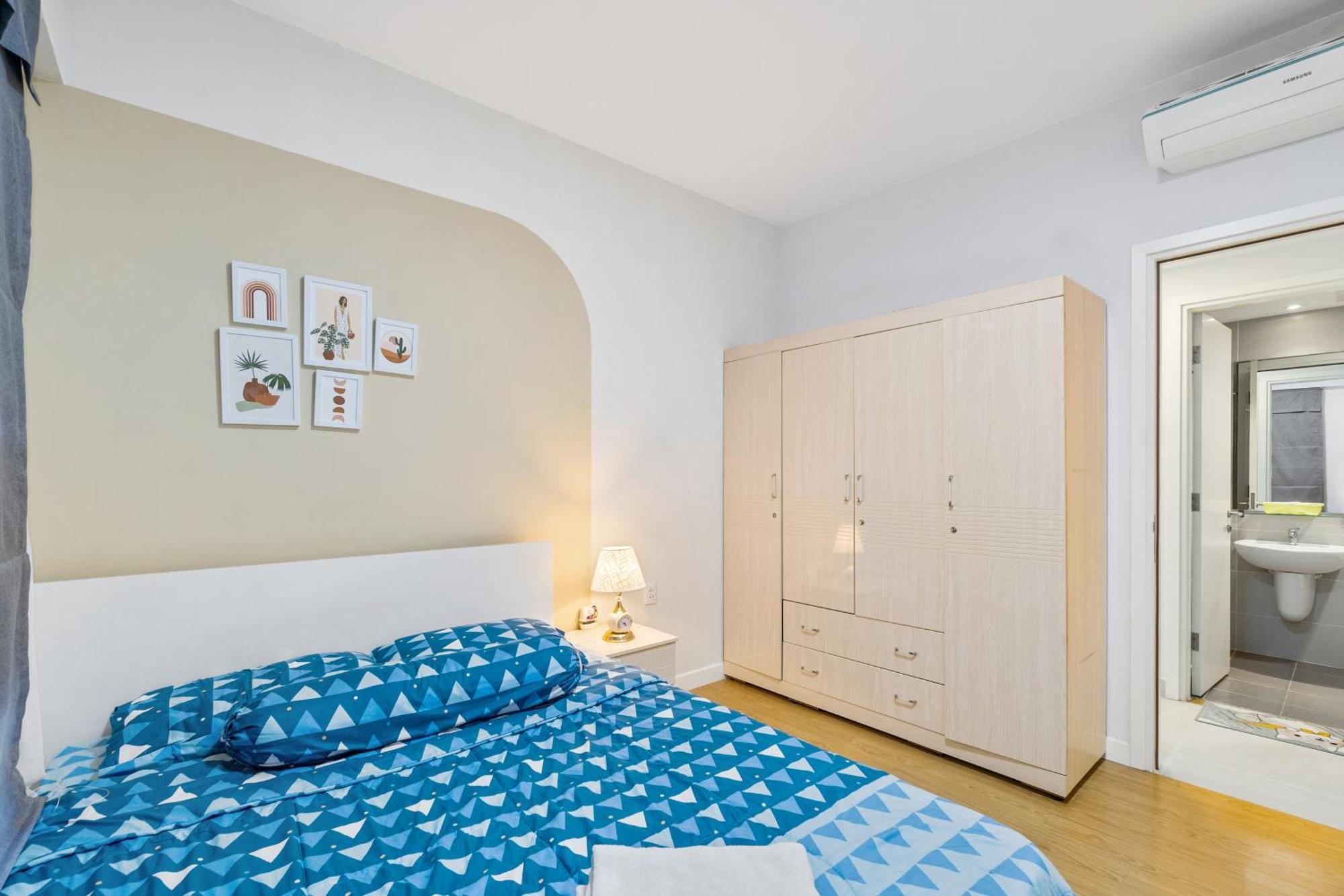 הו צ'י מין סיטי Cozy 2 Bedrooms Condo In T1 Masteri Thao Dien, Fully Furnished With Full Amenities מראה חיצוני תמונה