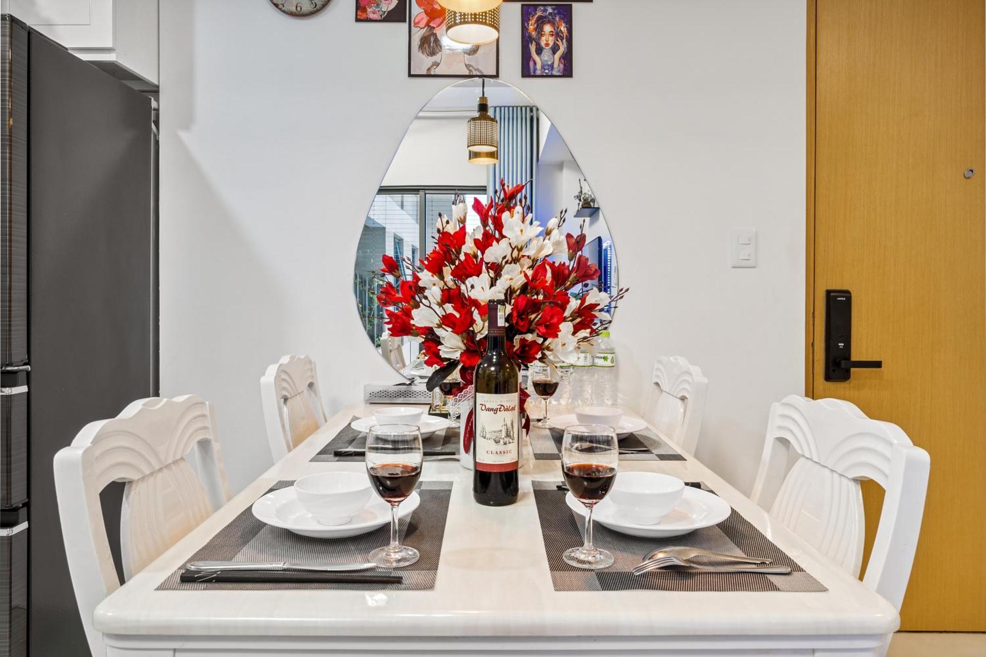 הו צ'י מין סיטי Cozy 2 Bedrooms Condo In T1 Masteri Thao Dien, Fully Furnished With Full Amenities מראה חיצוני תמונה
